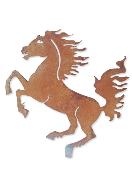 Pferd ohne Zierkappe 