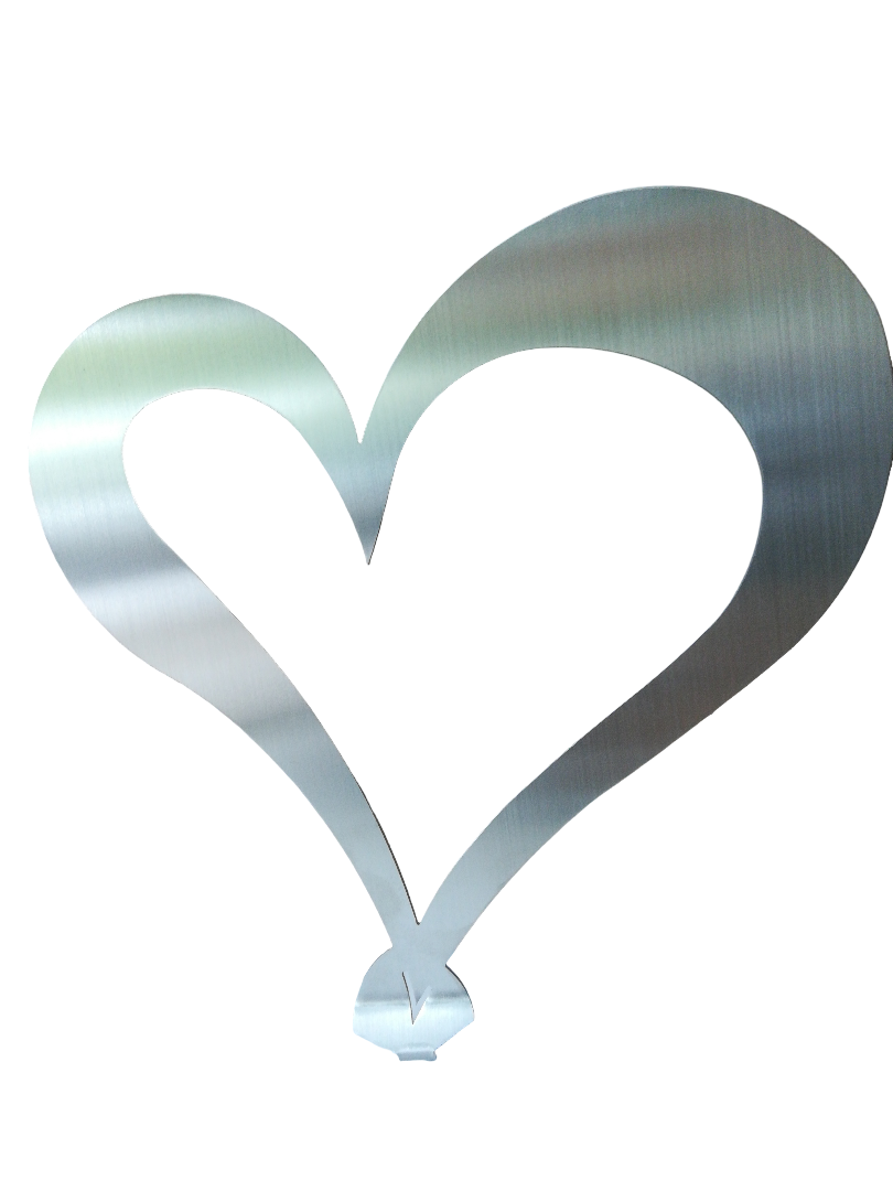 Herz "Anna" ohne Zierkappe