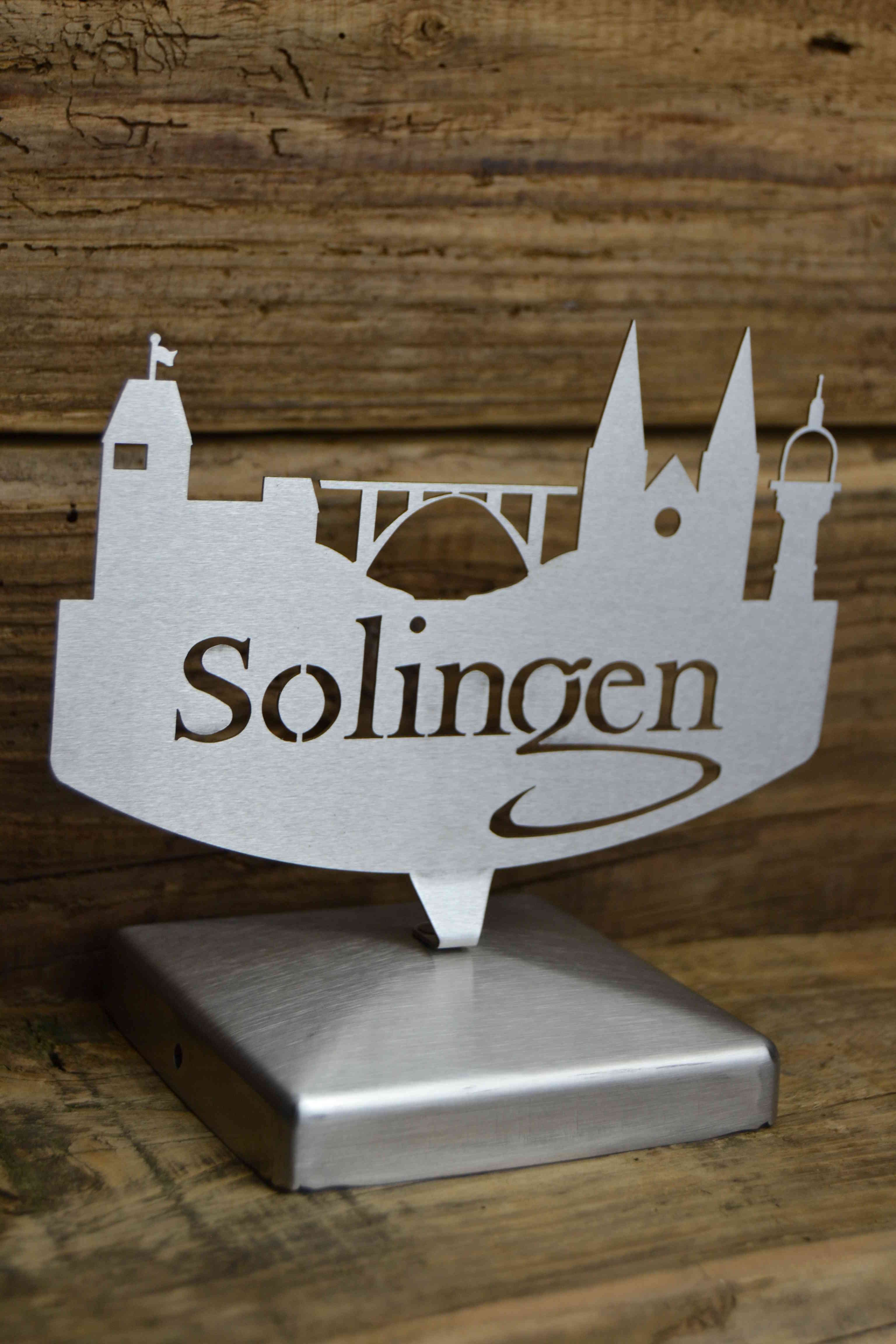 Solinger Skyline mit Zierkappe